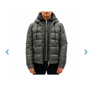 Mens Heavy weight down parka coat